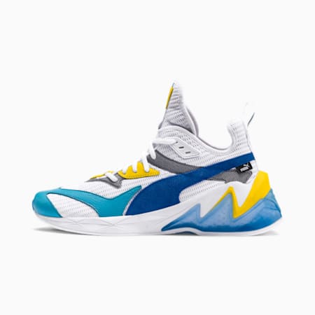 Shoes | Puma White-B Blue-Blz Yellow 