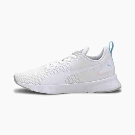 Scarpe da ginnastica da ragazzo Flyer Runner, Puma White-High Rise-Gulf Stream-Puma Black, small