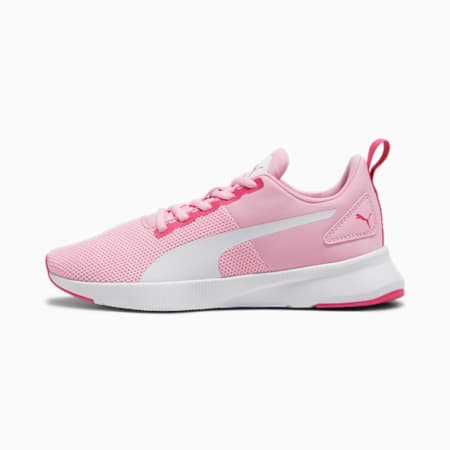 Flyer Runner Youth Trainers, Pink Lilac-PUMA White-PUMA Pink, small-AUS