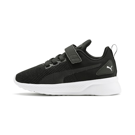 Flyer Runner V Kids' Trainers, Puma Black-Puma White, small-DFA