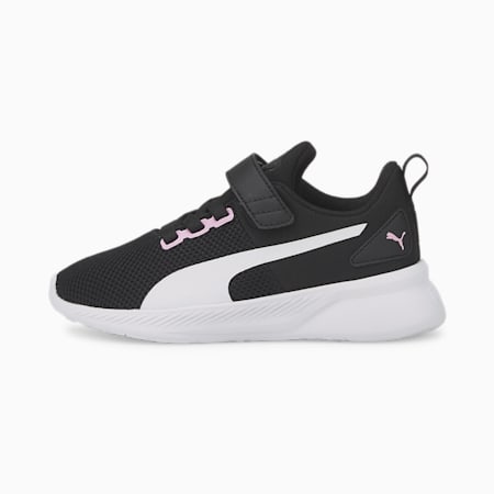 Flyer Runner Sneakers - Kids 4-8 years, Puma Black-Puma White-PRISM PINK, small-AUS