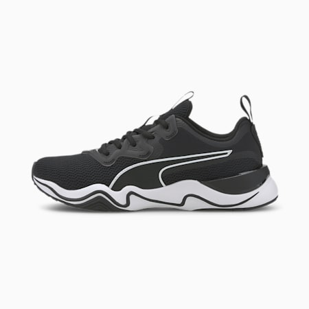 all white training shoes