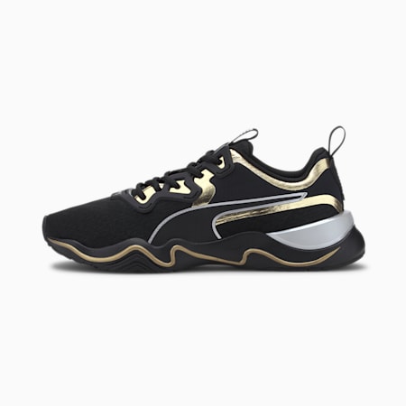 puma mens shoes black and gold