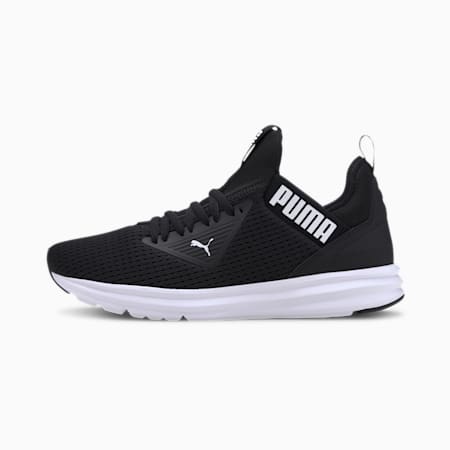 Enzo Beta Mesh Men's Training Shoes, Puma Black-Puma White, small-SEA