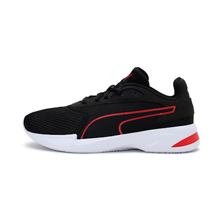 Jaro Youth Shoes, Puma Black-Puma White-High Risk Red, small-IND