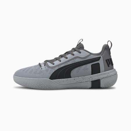 Legacy Low Basketball Shoes, Puma Black-Quarry, small-PHL