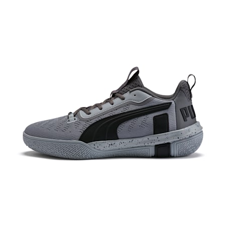 Legacy Low Basketball Shoes, Puma Black-Quarry, small-SEA