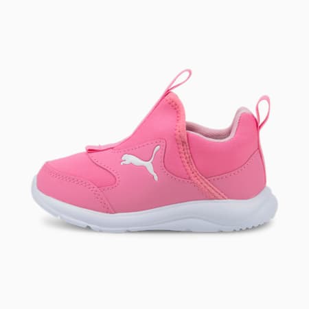 Fun Racer Slip-On Shoes Toddler, Sachet Pink-Puma White, small-SEA