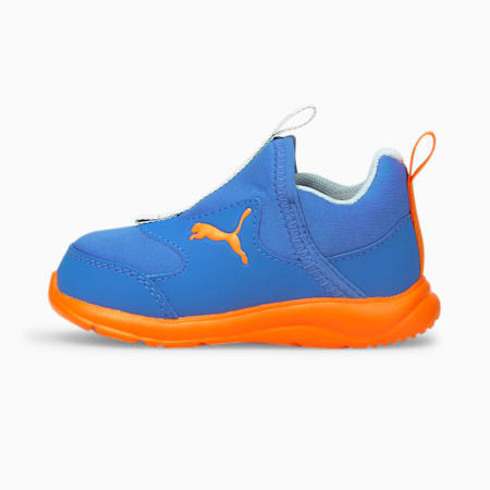 Fun Racer Slip-On Babies' Shoes, Nebulas Blue-Vibrant Orange, small-SEA