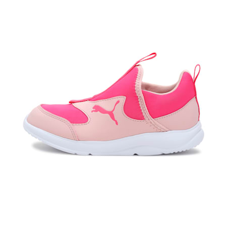 puma slip ons kids pink