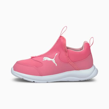 Fun Racer Slip-On Kids' Shoes, Sachet Pink-Puma White, small-SEA