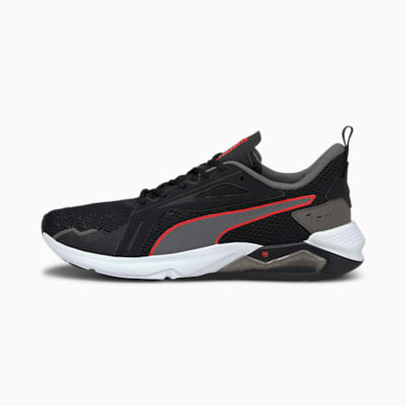 LQDCELL Method Men's Training Shoes, Puma Black-CASTLEROCK-Poppy Red, small-SEA