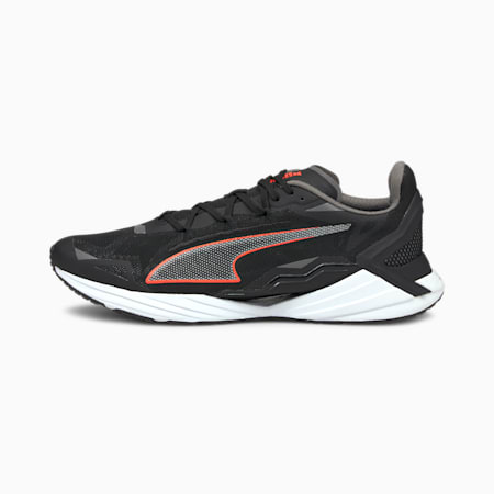 UltraRide Men's Running Shoes, Puma Black-Lava Blast-Puma Silver, small-AUS