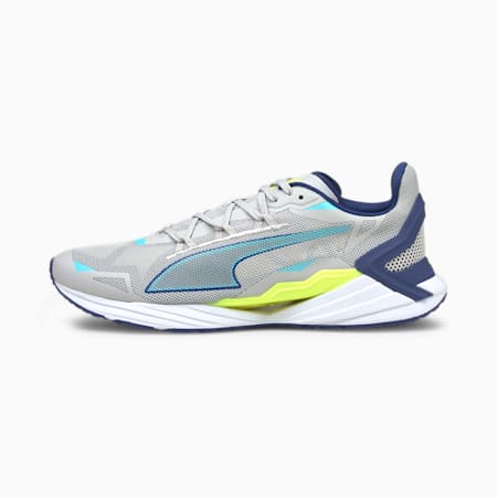 UltraRide Men's Running Shoes, Gray Violet-Elektro Blue, small-AUS