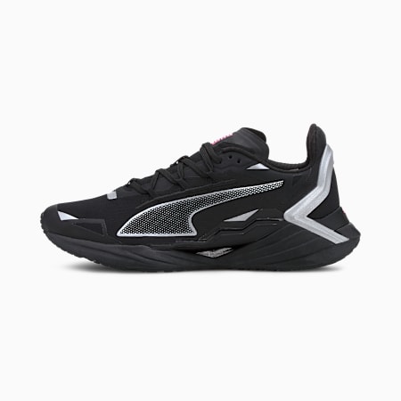 puma black running shoes