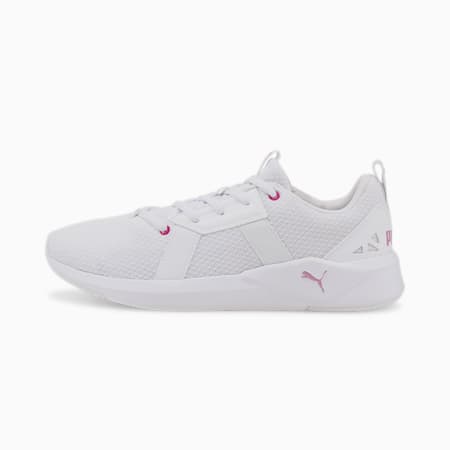 Chroma Women's Training Shoes, Puma White-Deep Orchid, small