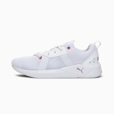 Chroma Women's Training Shoes, Puma White-Deep Orchid, small-IND