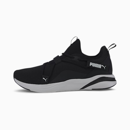 Softride Rift Slip-On Men's Running Shoes, Puma Black-Puma White, small-SEA