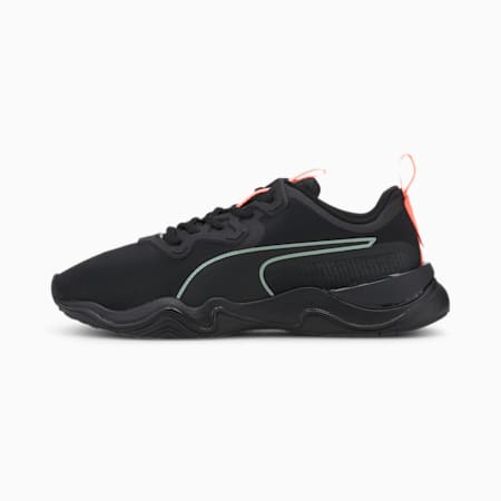 womens puma sneakers black