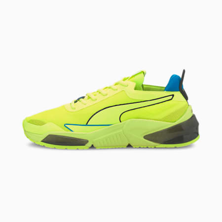 green puma training shoes