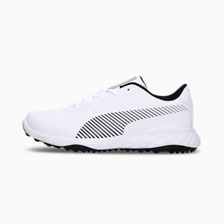 Grip Fusion Pro Men's Golf Shoes, Puma White-Puma Black, small-SEA
