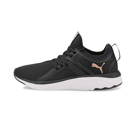 Softride Sophia Women's Walking Shoes, Puma Black-Rose Gold, small-IND