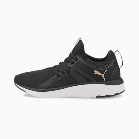 Puma sneakers black and rose gold sale