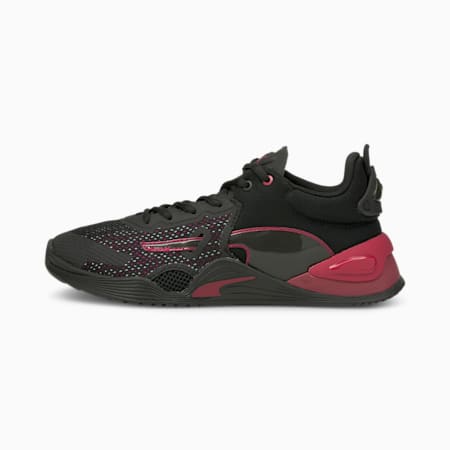 FUSE Women's Training Shoes, Puma Black-Persian Red, small-IND