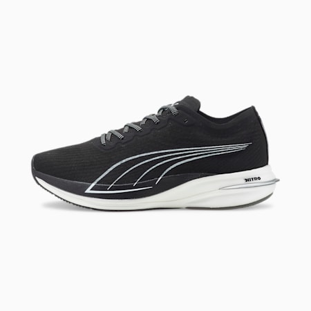 Deviate NITRO Men's Running Shoes, Puma Black-Puma White, small-PHL
