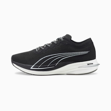 รองเท้าวิ่งผู้ชาย Deviate NITRO, Puma Black-Puma White, small-THA