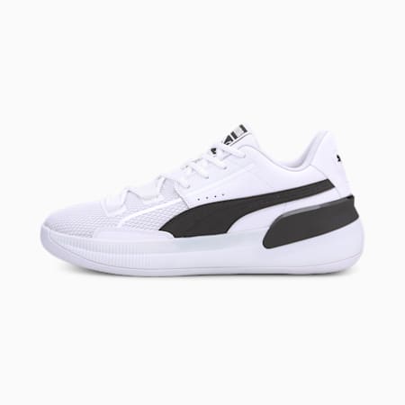 all white puma basketball shoes