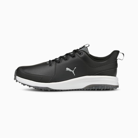 Grip Fusion Pro 3.0 Men's Golf Shoes, Puma Black-Puma Silver-QUIET SHADE, small-AUS