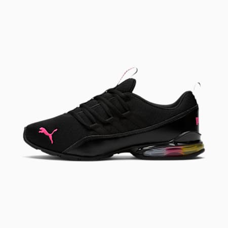 puma women's riaze prowl sneaker black rose gold