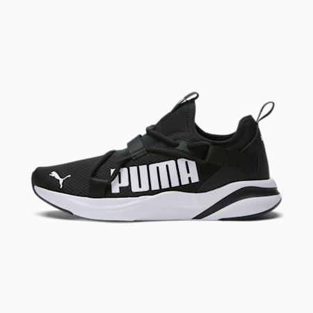 Sepatu Lari Pria SOFTRIDE Rift Slip-On Bold, Puma Black-Puma White, small-IDN