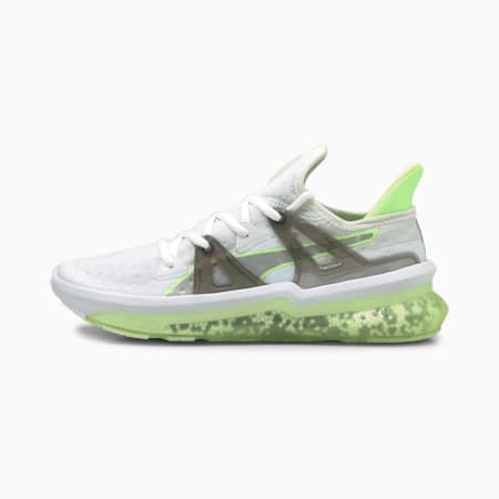 Jamming 2.0 Men's Running Shoes, Puma White-Green Glare, small