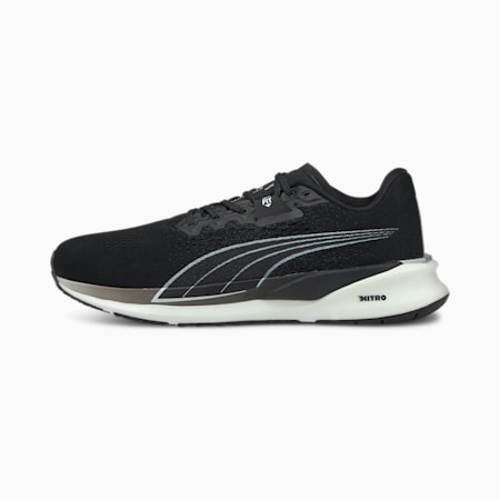 Eternity Nitro Men's Running Shoes, Puma Black-Puma White, small-PHL