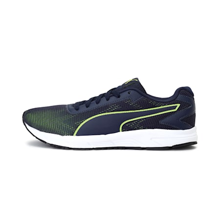 Puma Rock Comfort IDP Men's Shoes | Peacoat-Limepunch | PUMA Daily Run ...