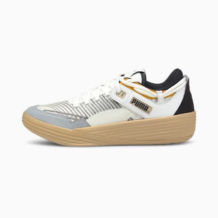 puma clyde white basketball