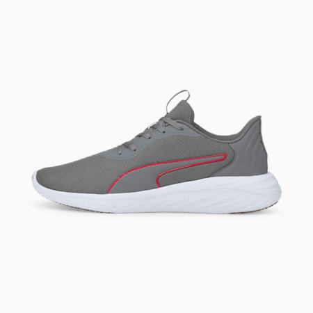 Mens grey puma shoes discount