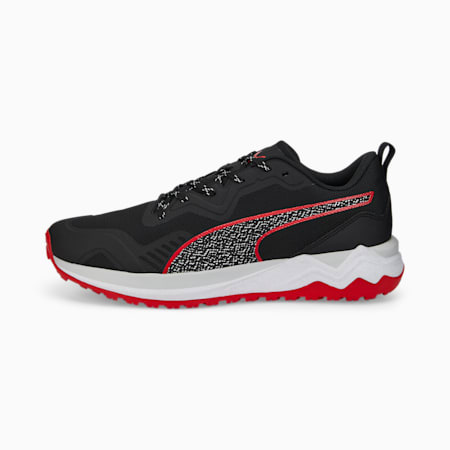 Better Foam Xterra Running Shoes, Puma Black-Gray Violet, small