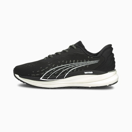 Magnify NITRO™ Women's Running Shoes, Puma Black-CASTLEROCK-Puma White, small-PHL