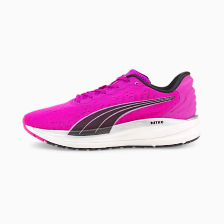 Magnify Nitro Women's Running Shoes, Deep Orchid-Puma Black, small-PHL