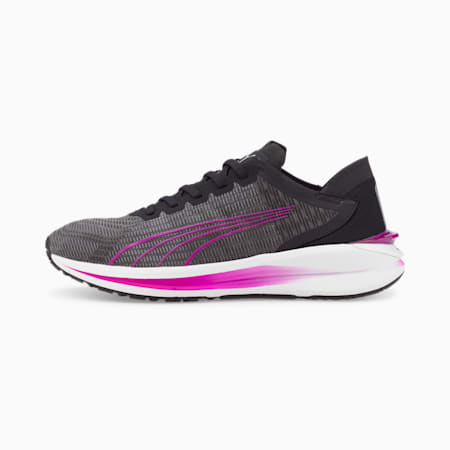 Electrify Nitro Women's Running Shoes, Puma Black-CASTLEROCK-Deep Orchid, small-SEA