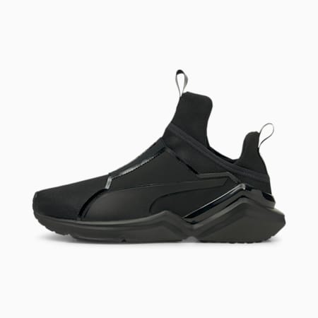 black and silver pumas