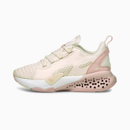 XETIC Halflife Summer Pastel Women's Running Shoes, Ivory Glow-Lotus, small-GBR