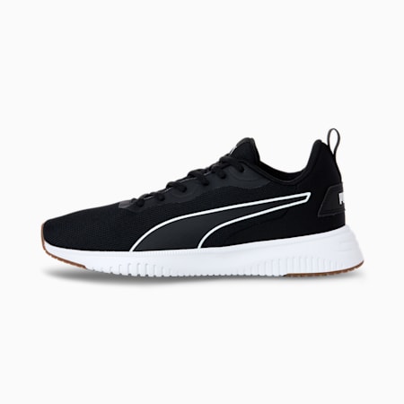 Flyer Flex Running Shoes, Puma Black-Puma White-Puma White, small-PHL