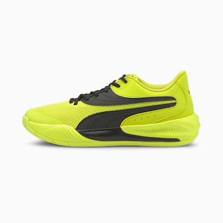 Triple Basketball Shoes, Yellow Glow-Puma Black, small