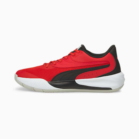 Triple Unisex Basketball Shoes, High Risk Red-Puma Black, small-IND