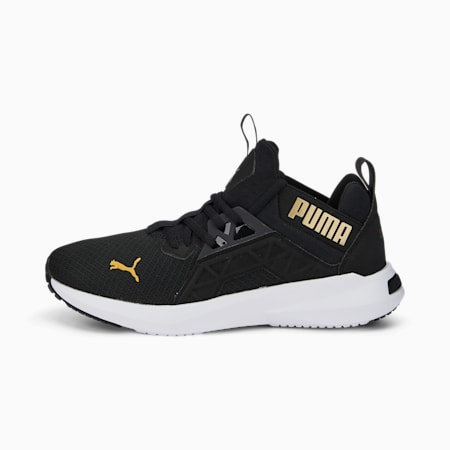 Softride Enzo NXT Women's Running Shoes, Puma Black-Puma Team Gold, small-AUS