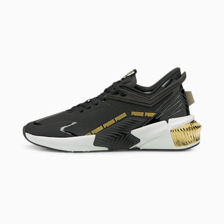 Provoke XT FTR Moto Women's Training Shoes, Puma Black-Puma Team Gold, small-AUS